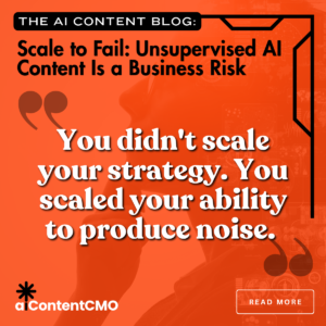 Illusion of Scale in Unsupervised AI Content Blog Image
